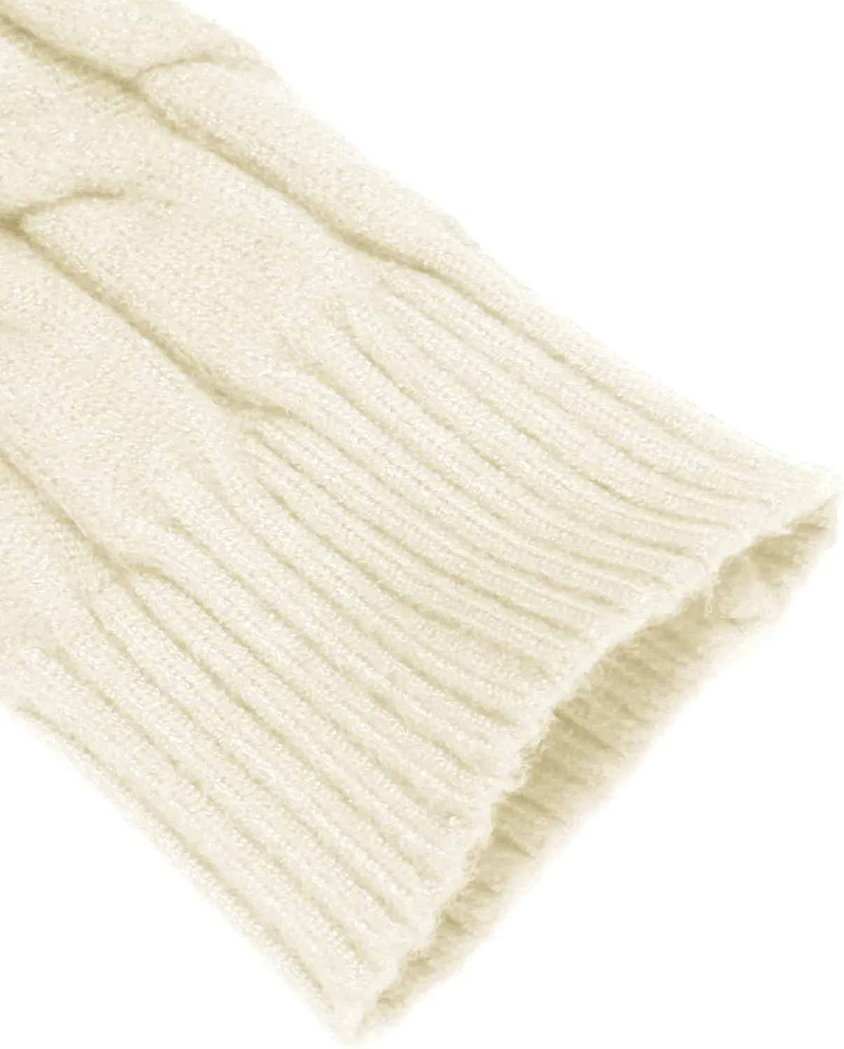 COOFANDY Men's Slim Fit Turtleneck Sweater Casual Twisted Knitted Pullover Sweaters