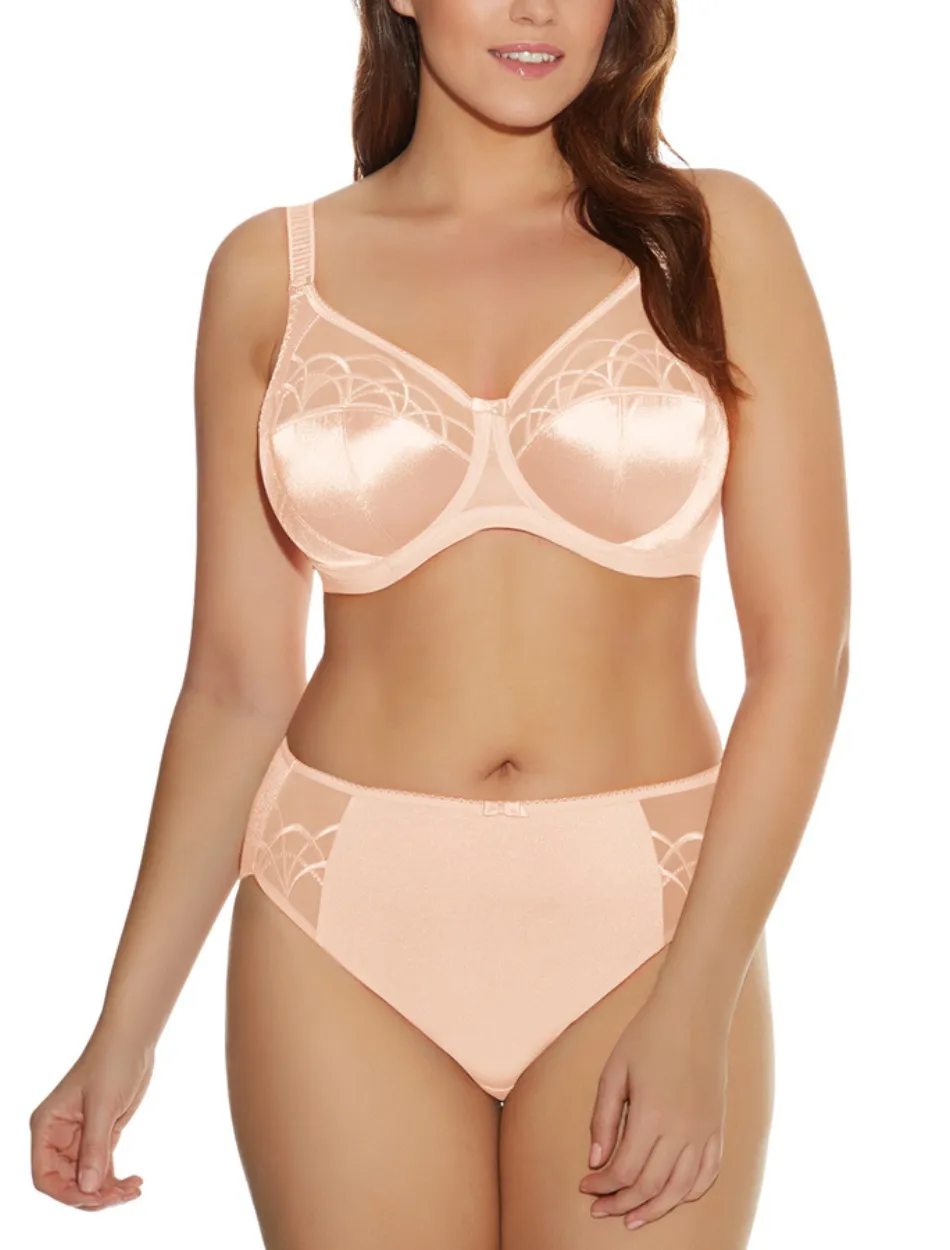 Elomi Cate Underwire Full Cup Banded Bra, Latte | Beige Elomi Full Coverage Bra