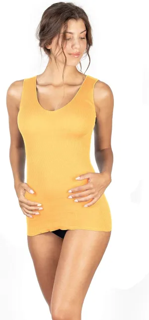 free spirit Basic Cotton Premium Quality 100% Cotton Women's Tank Top. Proudly Made in Italy.