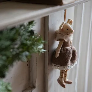 Hanging Mouse Decoration - 4 Styles