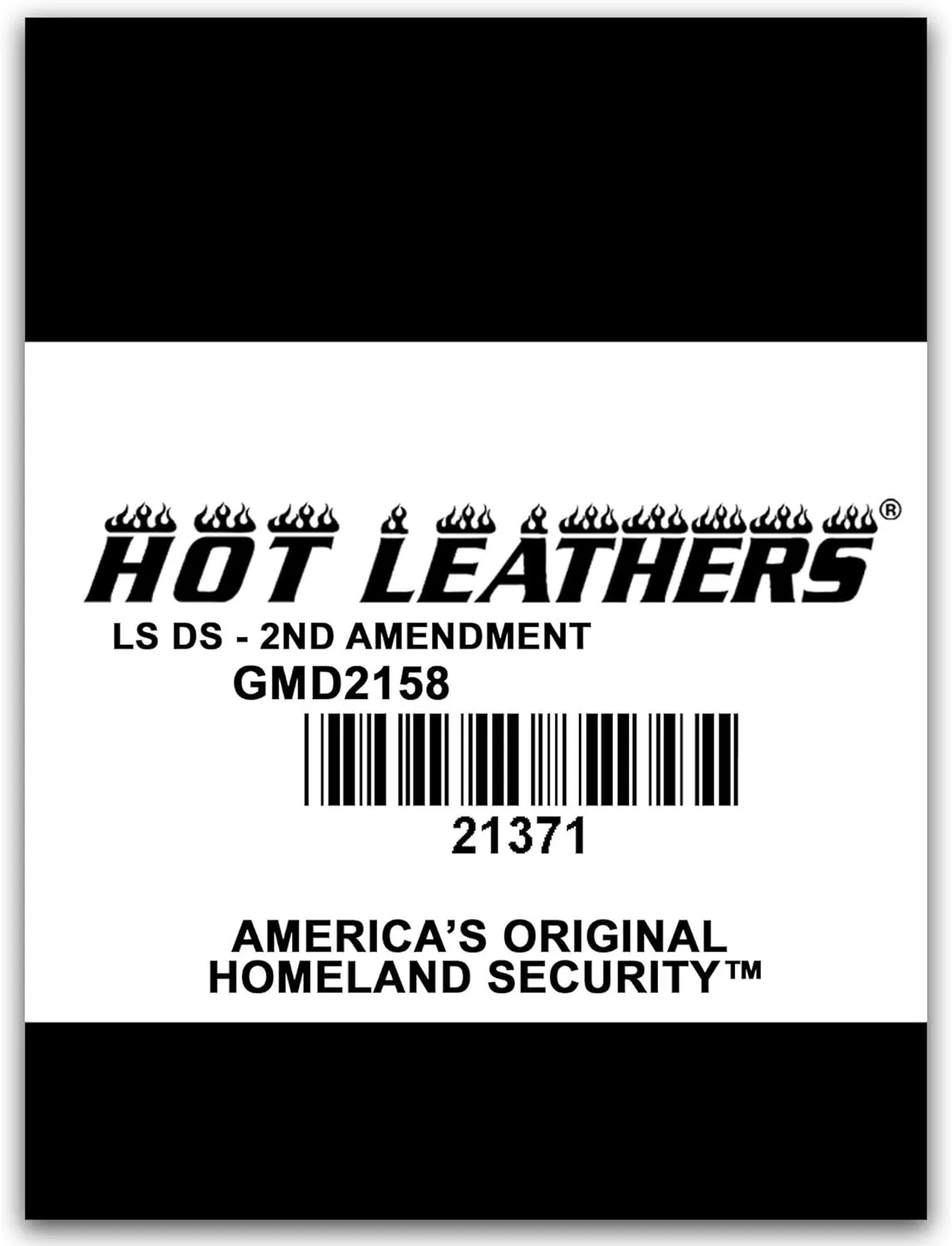 Hot Leathers Men's 2nd Amendment Long Sleeve Shirt