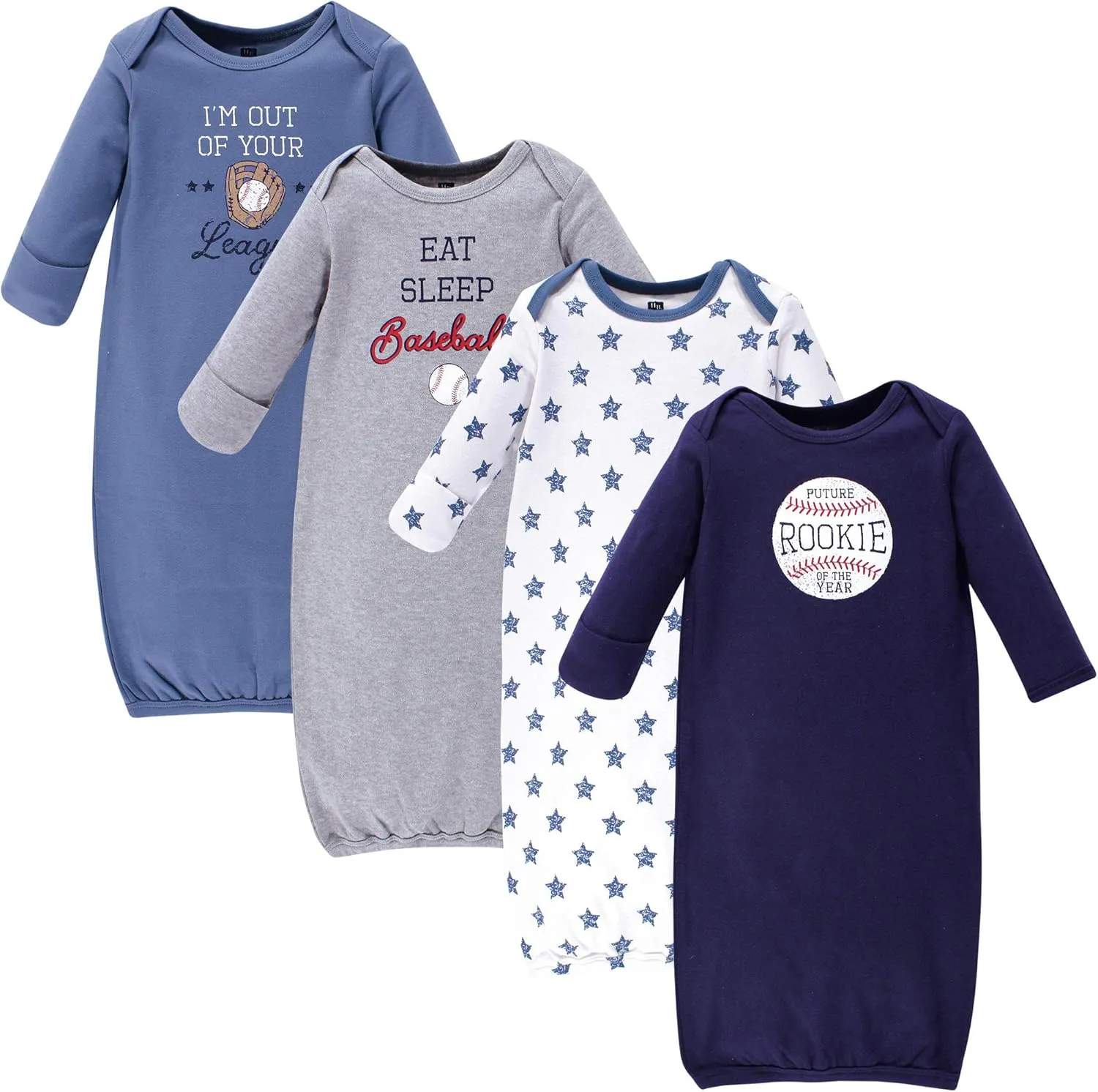 Hudson Baby Baby Cotton Gowns