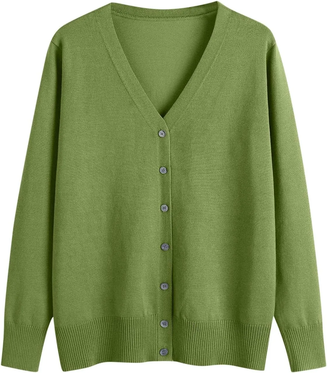 Lightweight Cardigan Sweaters for Women Fall Fashion 2024 Long Sleeve Open Front v Neck Button Down Cardigan Jackets