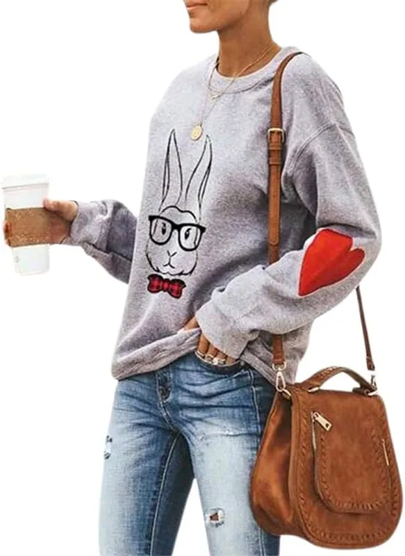 LILTWIST Holiday Graphic Sweatshirts for Women Cute Long Sleeve Sweater Shirts Casual Crewneck Pullover Tops Festival Outifts