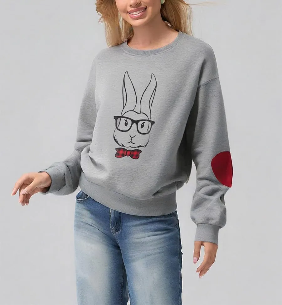 LILTWIST Holiday Graphic Sweatshirts for Women Cute Long Sleeve Sweater Shirts Casual Crewneck Pullover Tops Festival Outifts