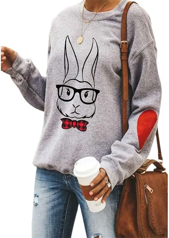 LILTWIST Holiday Graphic Sweatshirts for Women Cute Long Sleeve Sweater Shirts Casual Crewneck Pullover Tops Festival Outifts
