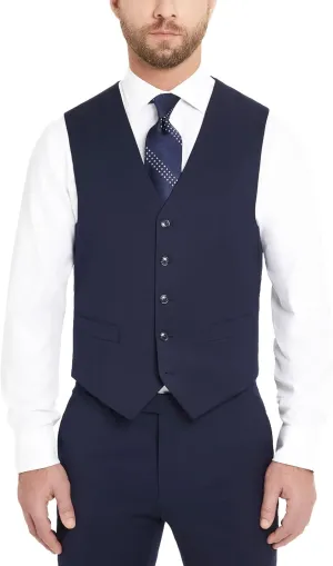 Tommy Hilfiger Men's Th Flex Modern Fit Suit Separates Vest